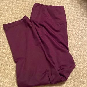 Eggplant purple leggings